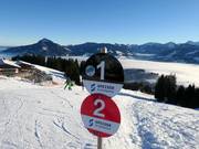 Piste-markering