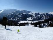 Uitzicht vanaf de Sonnenbahn over de Turracher Höhe