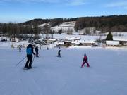 Piste bij de Oedberglift