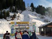 TSD Mossettes-France - 4-persoons hogesnelheidsstoeltjeslift (koppelbaar)