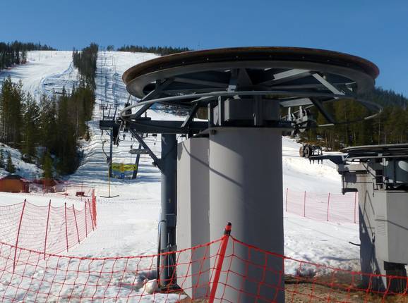 A. Etuhissi 1 (Suomutunturi I) - Sleeplift met T-beugel/Ankerlift