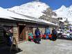 Hutten, Bergrestaurants  Saas-Fee/&#8203;Saastal – Bergrestaurants, hutten Hohsaas – Saas-Grund