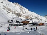 Sonnalpin en Gletscher 2600 aan de voet van de Schneeferner