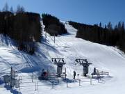 Dubbelliften 1 - Sleeplift met T-beugel/Ankerlift