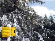 Dankzij de vele borden is de oriëntatie eenvoudig.