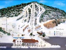 Skigebied Quechee Lakes Ski Area
