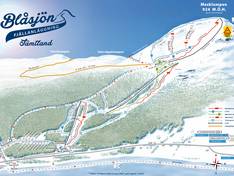 Pistekaart Blåsjön – Mesklumpen