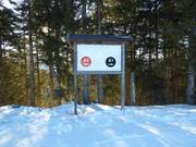 bewegwijzering bij het Gschlössl