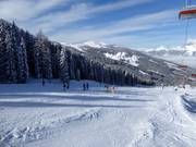 Makkelijke afdaling "Die Schönste" bij de Alm 6er