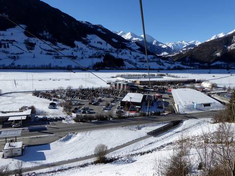 Granatspitzgroep: bereikbaarheid van en parkeermogelijkheden bij de skigebieden – Bereikbaarheid, parkeren Großglockner Resort Kals-Matrei