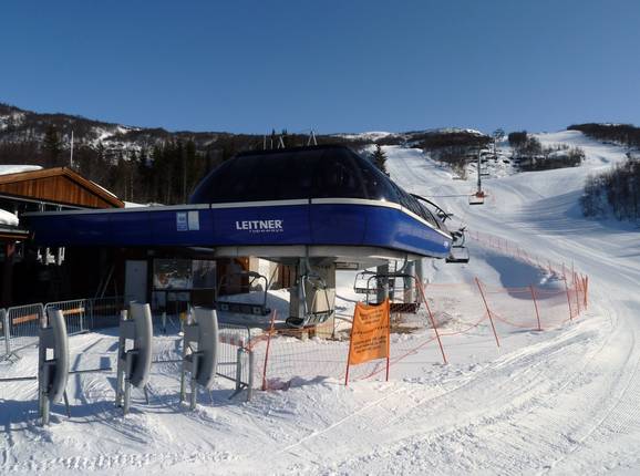 Breive Expressen - 4-persoons hogesnelheidsstoeltjeslift (koppelbaar)