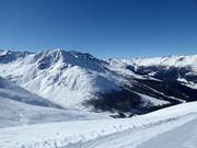 Uitzicht op Gaisloch en Bergkastel
