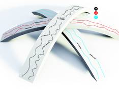 Pistekaart Skidome Denmark – Randers (in ontwikkeling)