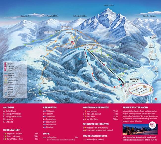 Serlesbahnen Mieders Serlesbahnen Mieders