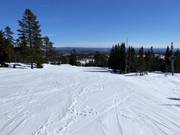 Gemakkelijke afdaling Ostbacken