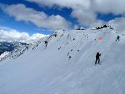 Uitzicht langs de CPR Ridge