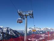 Valbona-Piavac - 4-persoons hogesnelheidsstoeltjeslift (koppelbaar) met kap