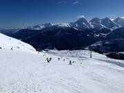 Piste bij de stoeltjeslift Gendusas