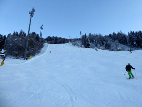 Skigebieden voor gevorderden en off-piste skiërs Ennstal – Gevorderden, off-piste skiërs Schladming – Planai/Hochwurzen/Hauser Kaibling/Reiteralm (4-Berge-Skischaukel)