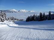 Höfi-afdaling op de Hauser Kaibling