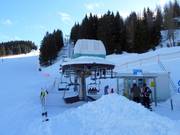 Fondo Piccolo-Cengio Rosso - 4-persoons vaste stoeltjeslift