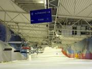 Informatiebord op de skipiste