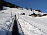 Tovermat met een eenvoudige piste