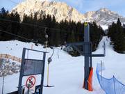 Klämmli - Sleeplift met T-beugel/Ankerlift