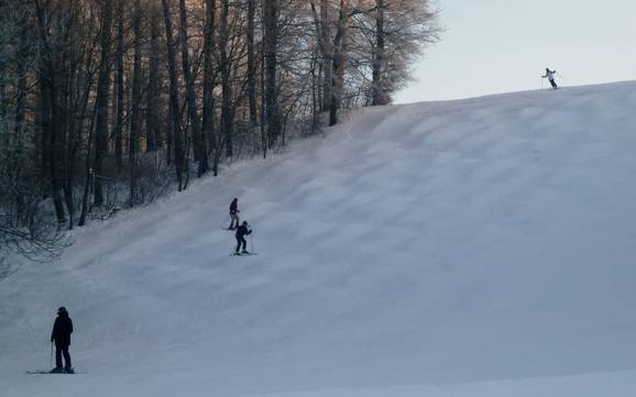 Skigebieden voor gevorderden en off-piste skiërs Ostalbdistrict – Gevorderden, off-piste skiërs Hirtenteich – Essingen-Lauterburg/Aalen