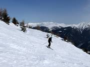 Diep-sneeuwhelling bij de Hochsonnlift