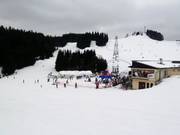 Afdalingen aan de Záhradiste-kant