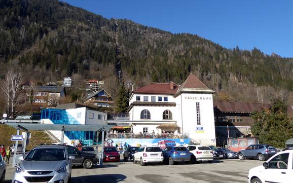 regio Villach: bereikbaarheid van en parkeermogelijkheden bij de skigebieden – Bereikbaarheid, parkeren Gerlitzen
