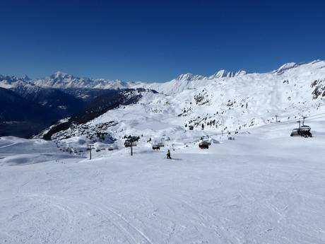 Berner Alpen: Grootte van de skigebieden – Grootte Aletsch Arena – Riederalp/Bettmeralp/Fiesch Eggishorn
