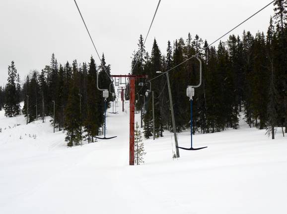 Kirintövaara T-Bar - Sleeplift met T-beugel/Ankerlift