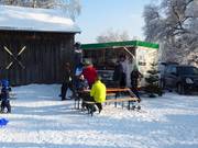 Kiosk bij het dalstation