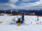 Transportband in het Drakenpark