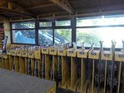 Er zijn genoeg ski’s voor iedereen