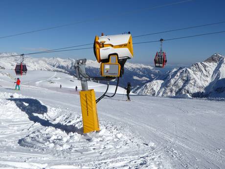 Sneeuwzekerheid Ortler Alpen – Sneeuwzekerheid Ponte di Legno/​Tonale/​Presena-gletsjer/​Temù (Pontedilegno-Tonale)