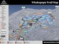 Pistekaart Whakapapa – Mt. Ruapehu