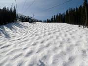 Buckelpiste in de Prospect Bowl