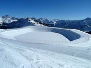 Opslagvijver in Damüls