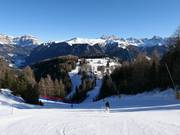 Uitzicht vanaf Pra Martin op Ciampedie