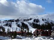 Uitzicht over het skigebied Vemdalsskalet