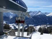 Ftan-Prui - 4-persoons hogesnelheidsstoeltjeslift (koppelbaar) met kap