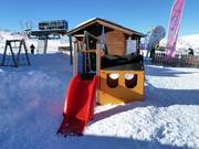 Speeltuin in het skigebied