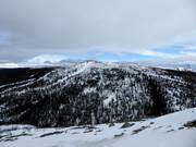 Uitzicht vanaf de Hovde op de Skalsfjället