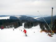Uitzicht vanaf het bergstation