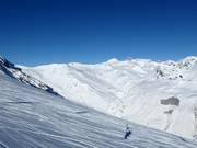 Uitzicht vanaf de Soum de Matte op het gebied Vallon du Portet