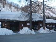 Goed verborgen afvalcontainers