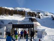 Höllspitzbahn - 4-persoons hogesnelheidsstoeltjeslift (koppelbaar) met kap